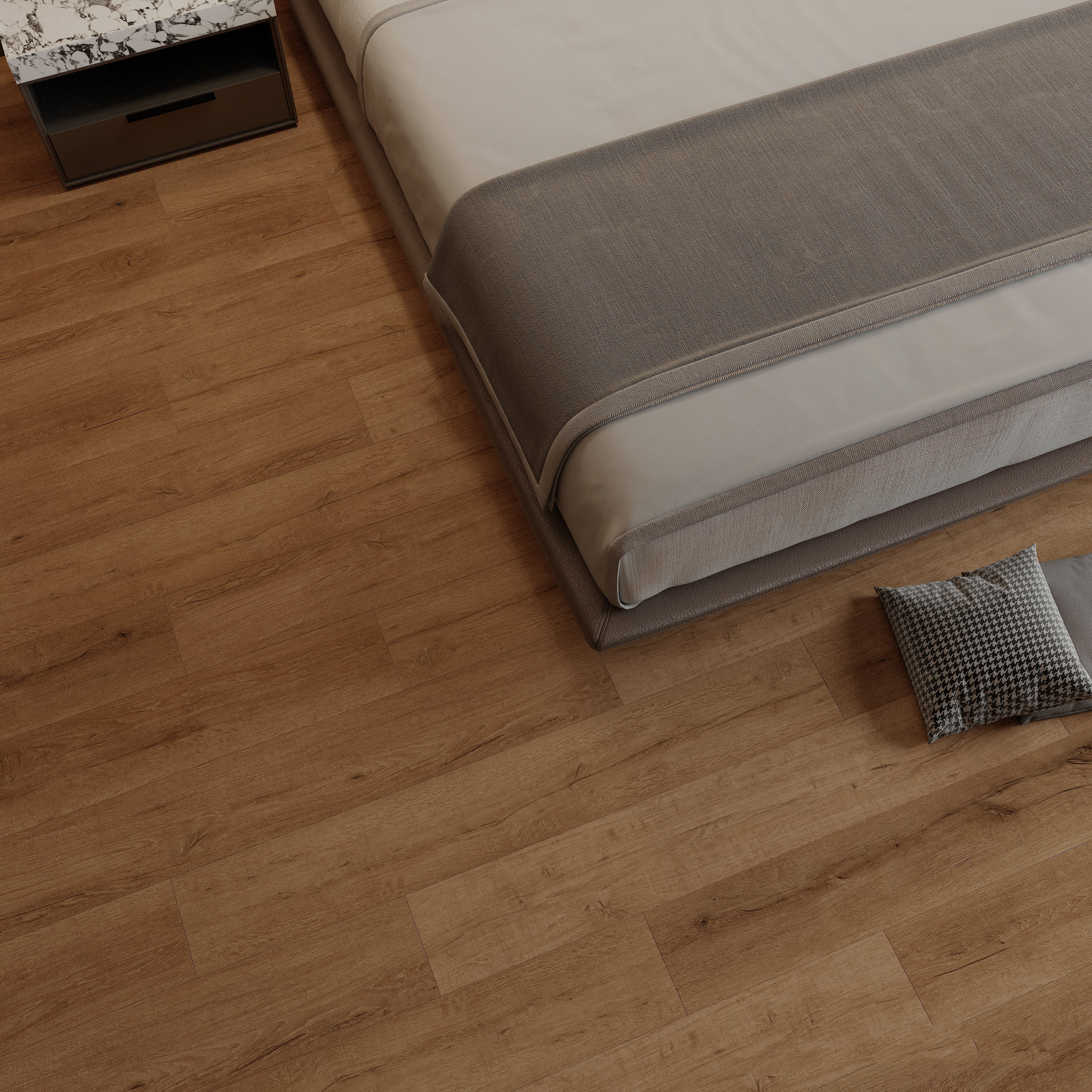 Chestnut Oak Premium Click Vinyl SPC Plank Flooring - 6.5mm