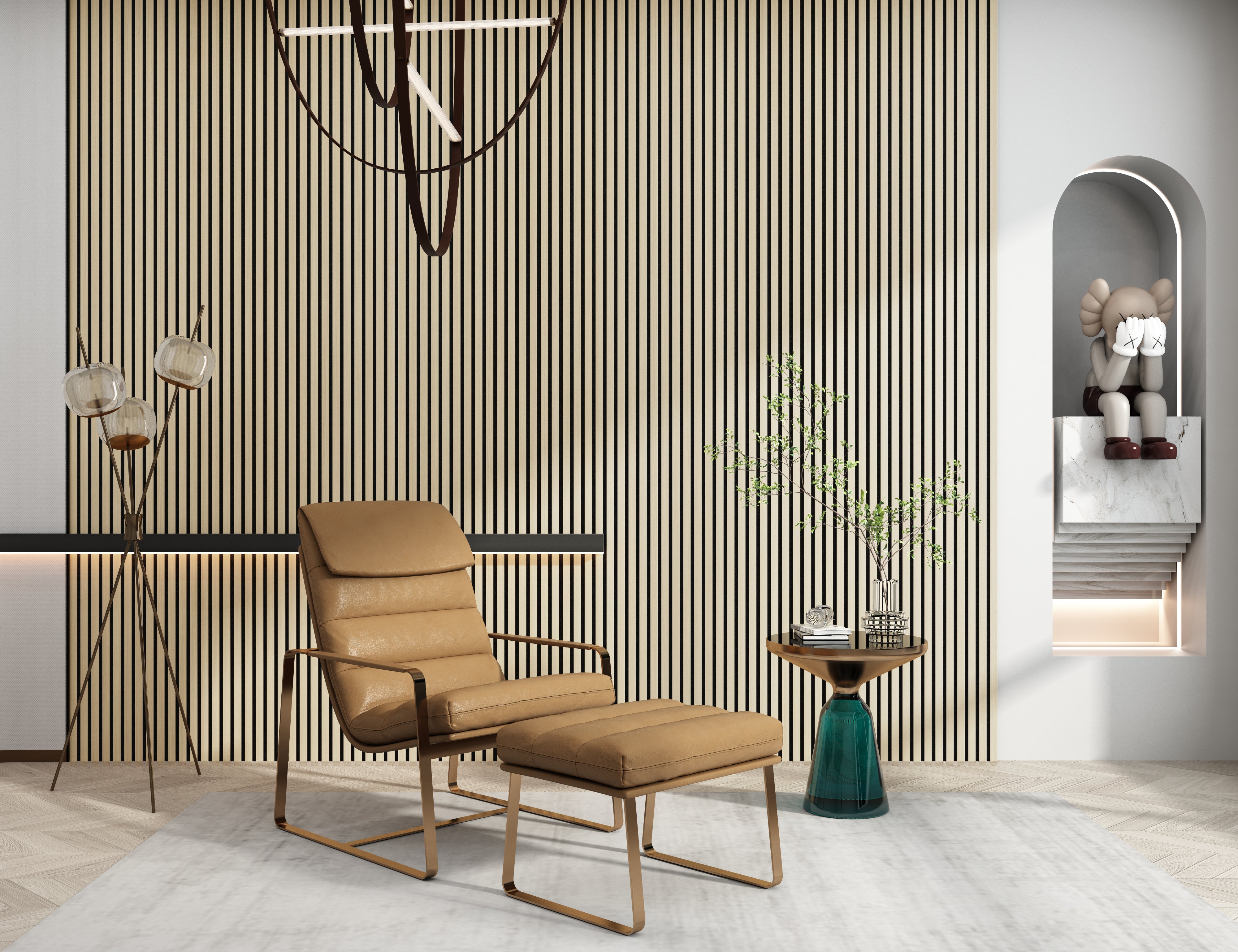 White Oak Premium Acoustic Wall Panel