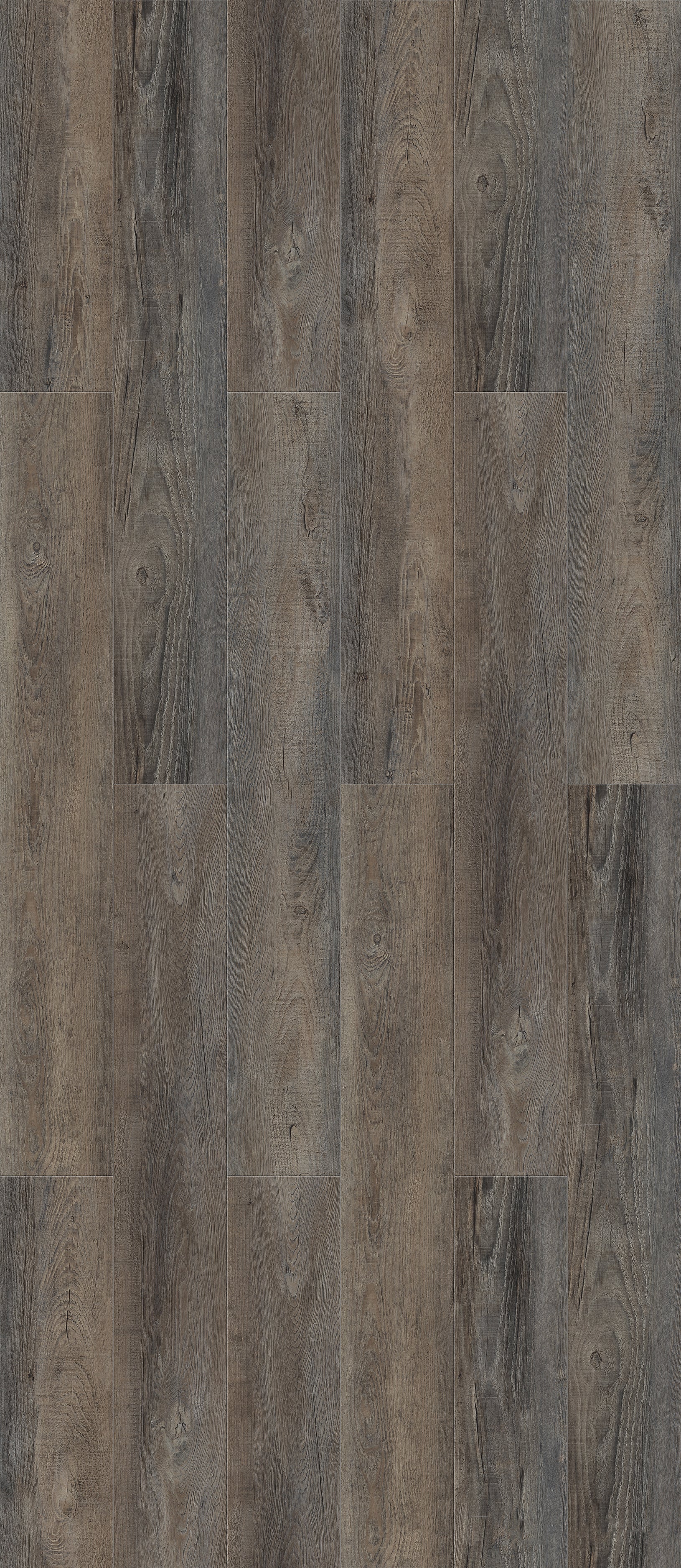 Dark Mahagony Brown Premium Click Vinyl SPC Plank Flooring - 6.5mm