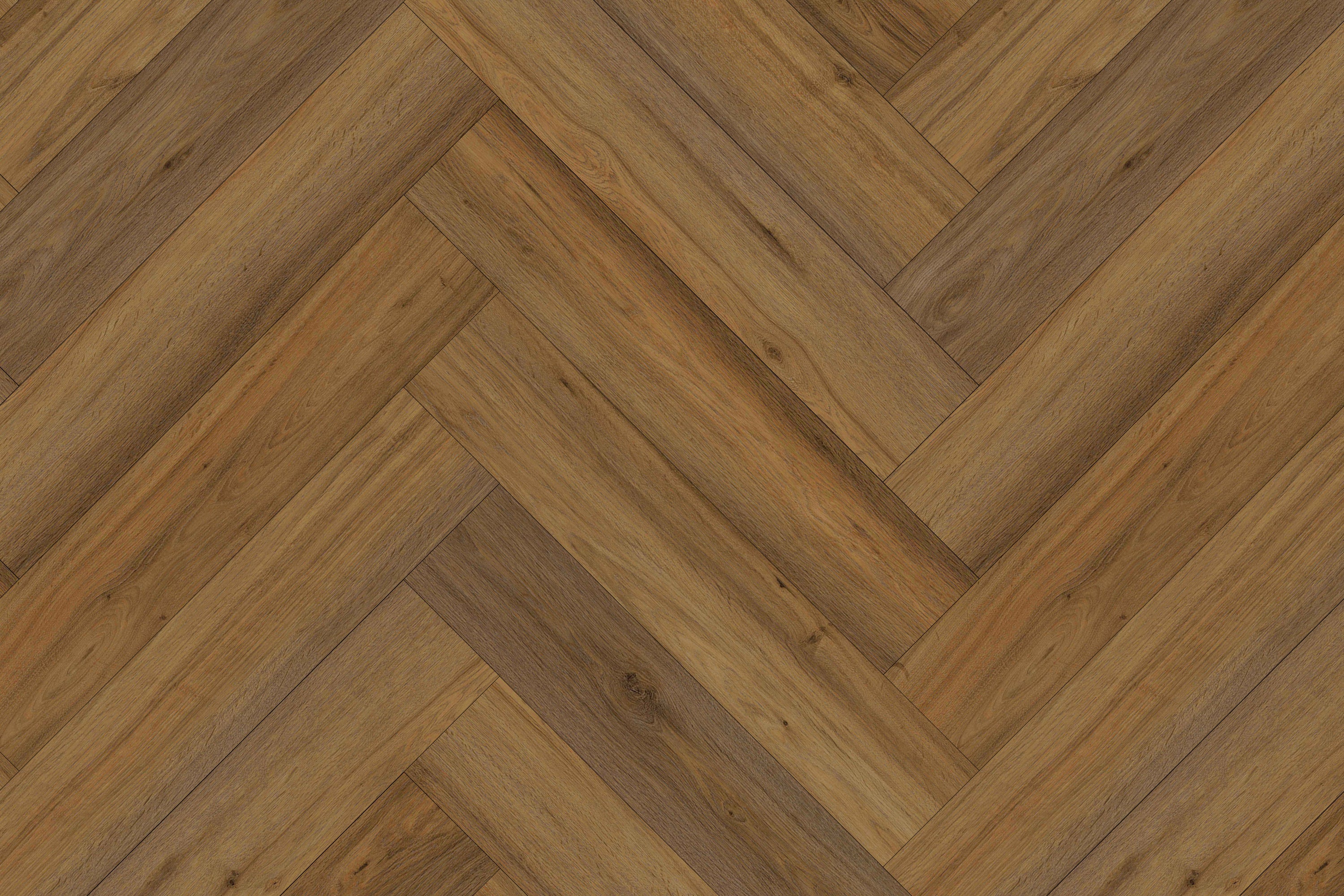 Antique Oak Premium Click Vinyl SPC Herringbone Flooring - 6.5mm