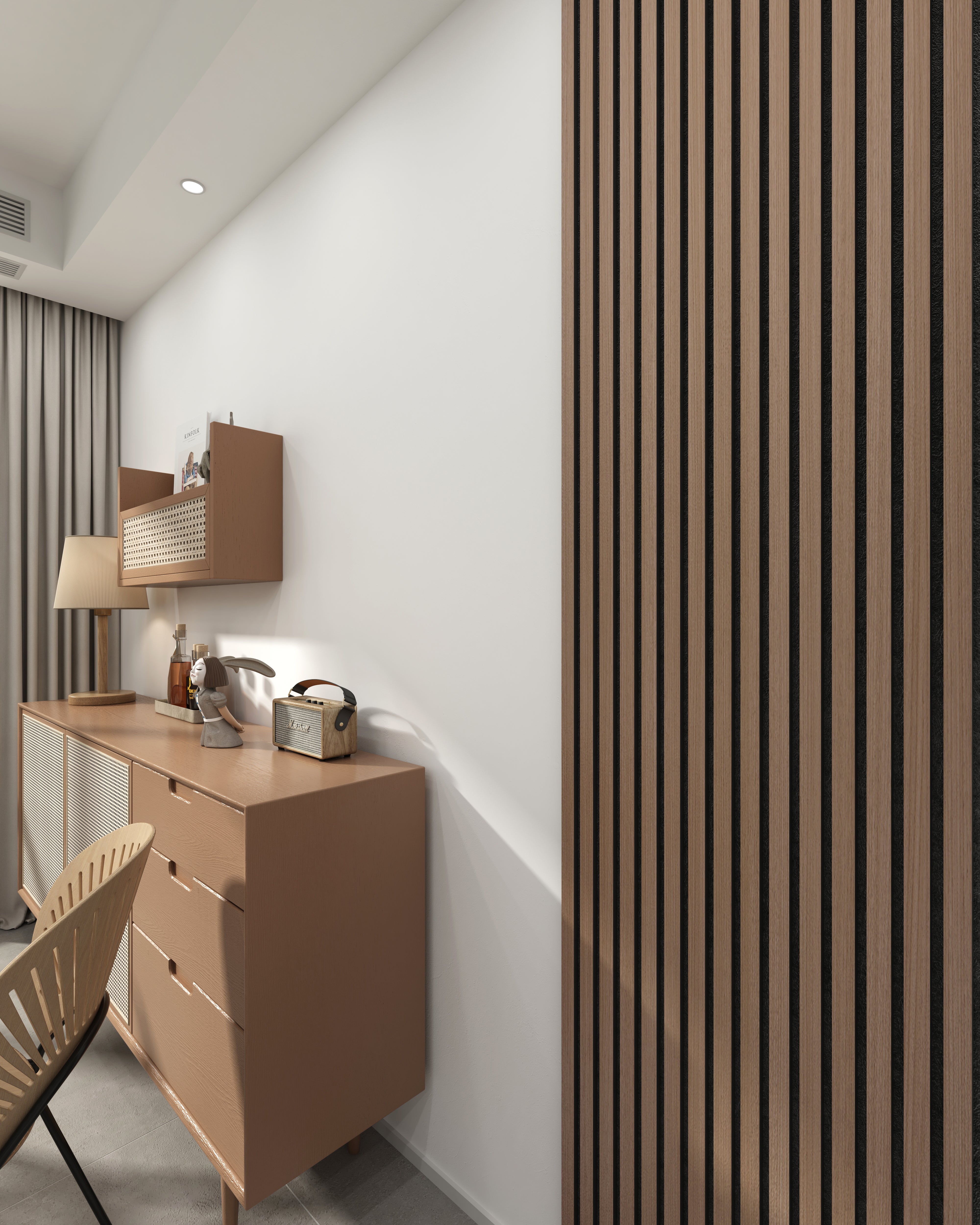 Walnut Premium Acoustic Wall Panels